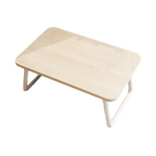 Hopfällbart laptopbord med mugghållare och surfplatteplats