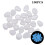 Solar-Powered Glow Pebbles Eco-Friendly Resin 100-Pack 1