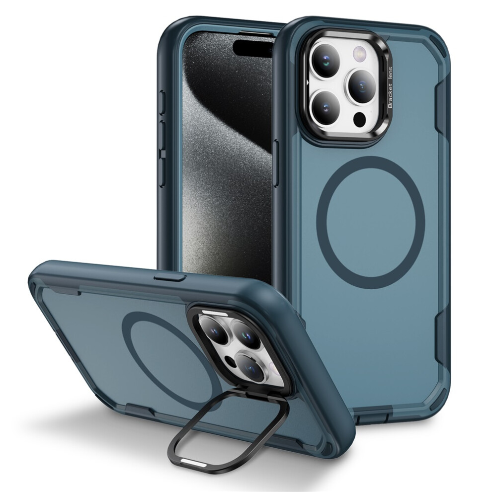 Iphone 15 Pro Max Case With Stand Magsafe Rugged Royal Blue 908436769440