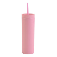 450 ml dubbelwandige, geïsoleerde plastic waterfles met