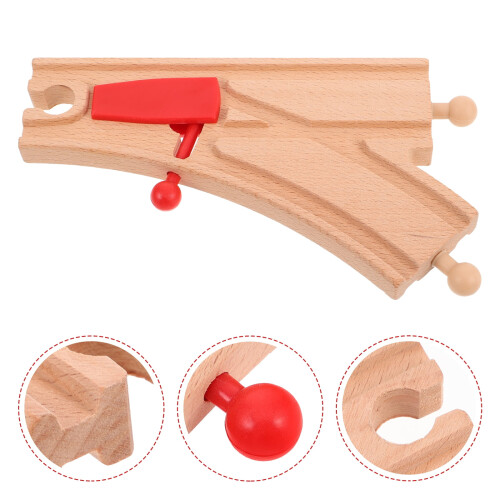 Wooden Train Track Expansion Kit with Bridge Set 1
