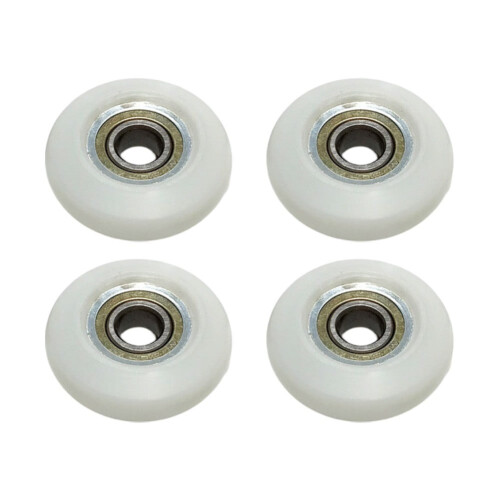 JINGT Τροχαλία Ρουλεμάν Τροχού Μαξιλαριού 34mm 4PCS