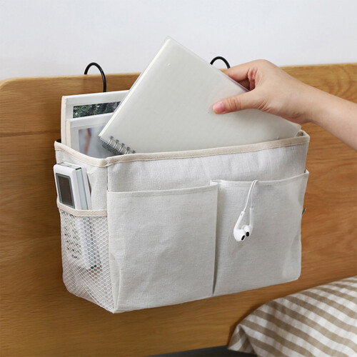 Bedside Hanging Organizer with 6 Pockets for Bunk Beds