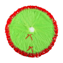 Jupe de sapin de Noël verte, texture douce, 152 cm (60 pouces)