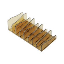 Organisateur de palette de maquillage transparent Ă 7 sections