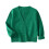 Kids' solid knit cardigan for school uniform, green, 7-8 1