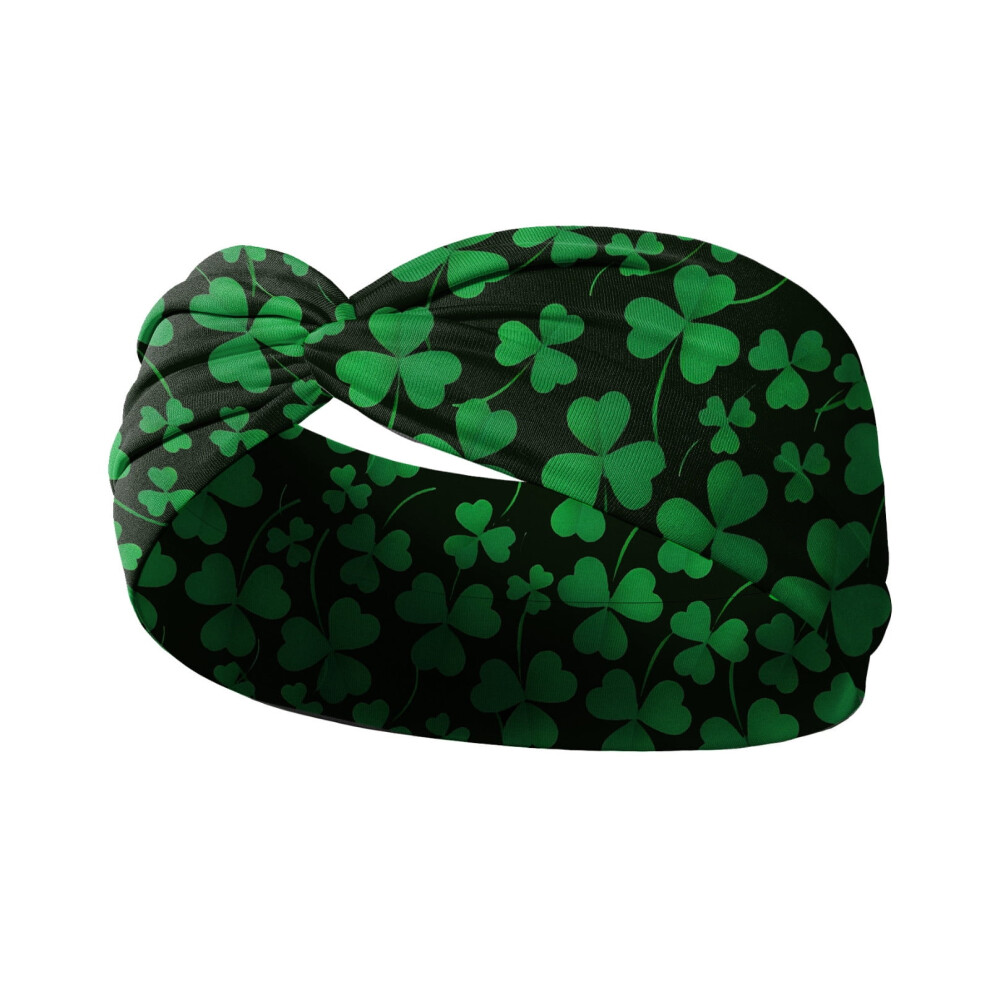 St. Patrick's Day headband Irish print festival hair