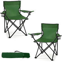 Camping Chairs Lightweight Foldable 2 Pack 250 lbs