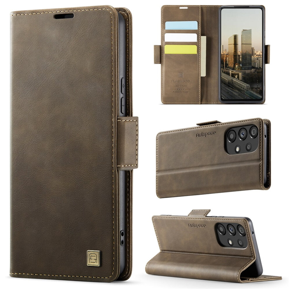 Autspace Magnetic Wallet Phone Case For Samsung Galaxy A52 908436771047