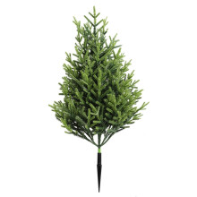 Artificial Cedar Trees Plants With Ground For Outdoor & Indoor Use Realistic Cedar Topiary Trees Front Porch Decor For Garden Entryway Patio