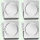JOR Extra Large Clip Magnets 2.2in 4 Pack 1