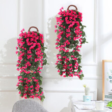 WZXPWT Artificial Hanging Basket Wall Decor – Realistic Polyester Fake Plants for Indoor, Kitchen, Office; Maintenance-Free Greenery, Compatible