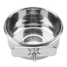 Parrot Feeder Stainless Steel Food and Water Bowl