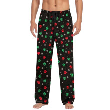 Mens Christmas Casual Pants Pajamas With Drawstring Pockets Christmas Pants Mens Workout Pants with Pockets Chinos Slim Fit