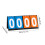 Portable Leather Waterproof Race Scoreboard Flip Board 2
