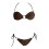 Women's Bikini Set Push-Up Two-Piece Swimsuit Cheeky Style 4