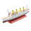 HMHS Britannic alloy ship model 8.5 inch 1