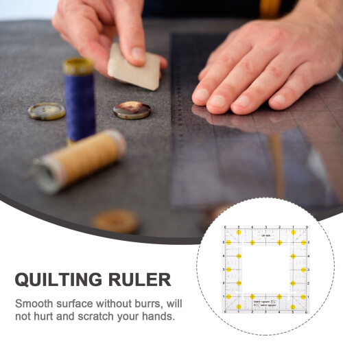Patchwork-Quiltlineal Quadrat Flexibel 12-Zoll 1
