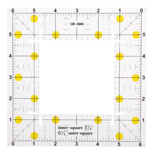 Patchwork-Quiltlineal Quadrat Flexibel 12-Zoll 2