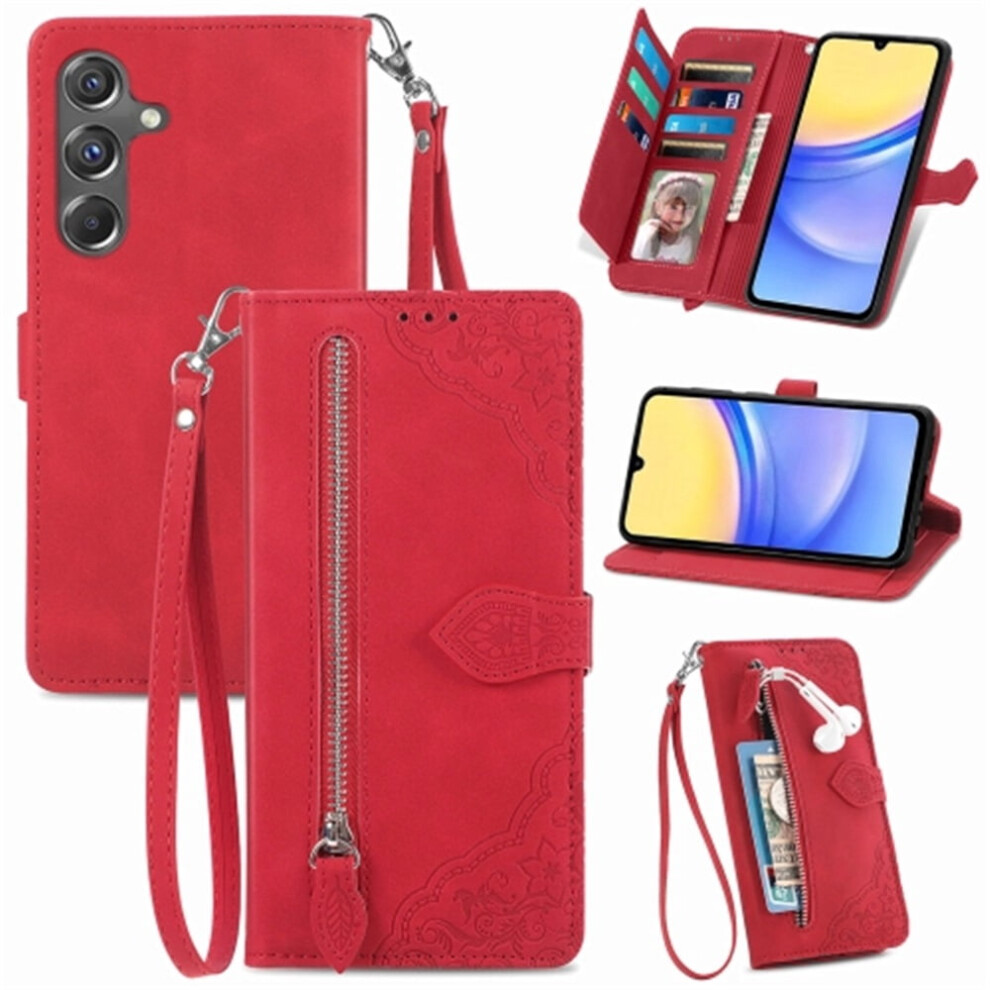 Samsung Galaxy A15 6.5-Inch Pu Leather Magnetic Flip Wallet 971050717272
