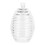 Clear Honey Jar with Dipper and Lid 265ML 1