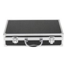 Microphone Carry Case Hard Shell Aluminum Black