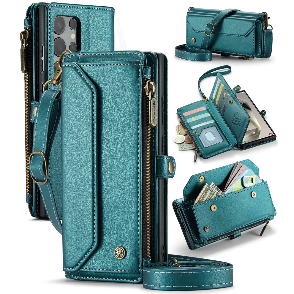 Caseme Leather Wallet Case For Samsung Galaxy S24 Ultra 971050716985