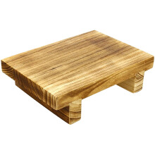 Small Step Stool Wood Support Feet Household Item 1 Set