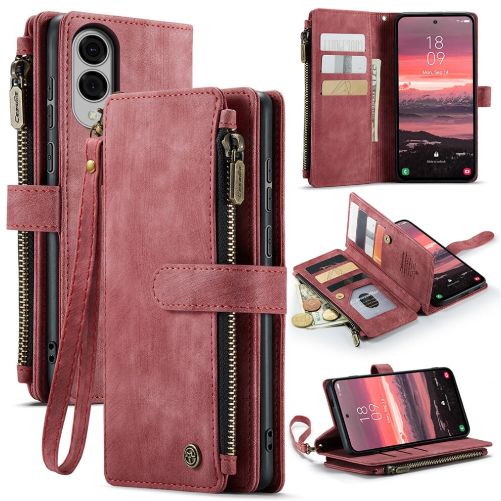 Caseme Wallet Case For Samsung Galaxy S25 Edge 6.7 Inch Pu 971050717289