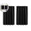 Short Black Thermal Insulated Curtains 1