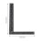 Steel L-Shaped Measuring Ruler for Drawing 2 pcs 2