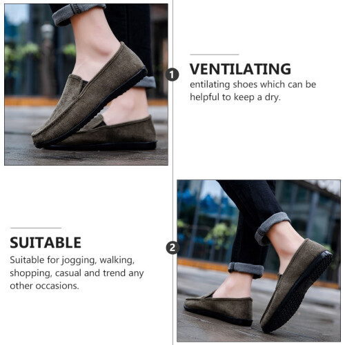 Ανδρικά Παπούτσια Slip-On με Σόλα Πολυουρεθάνης Four Seasons 1