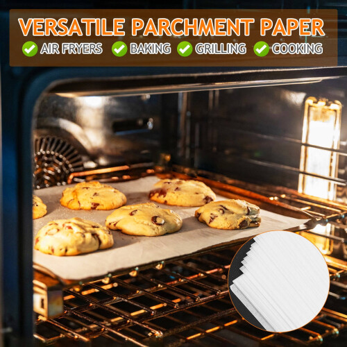 Parchment Paper Non-Stick 20x20 cm 50 Sheets 2