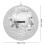 Hanging Silver Disco Ball 12 16 20 Inch 1