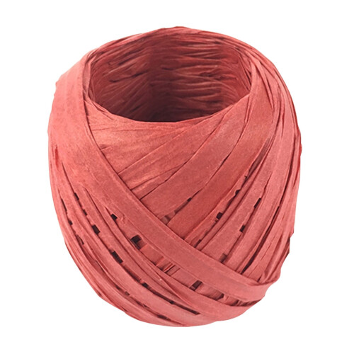 Raffia String, 65ft Raffia Ribbon for Wrapping Packing Birthday Gift Hamper & Box for Home Decor