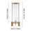 Glassdrikkedispenser med trestativ 3,5 gallon 6