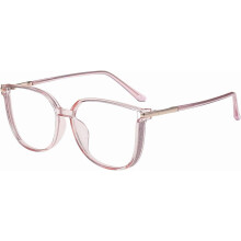 Women's Portable Anti-Blue Light Glasses, TR90 Lightweight Frame with UV400 & Anti-Glare Lenses, Compatible with Computer, Reading, Phone