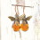 Σκουλαρίκια Retro Bee Drop Amber1Pear 2