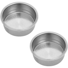 Stainless Steel Coffee Filter Bowl 51mm 2 pcs