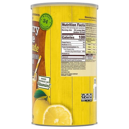 Lemonade Drink Mix powder 82.5 oz 2