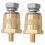 Conectores de terminal de bateria de 6 mm com polo lateral dourado 5