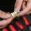 Conectores de terminal de bateria de 6 mm com polo lateral dourado 6