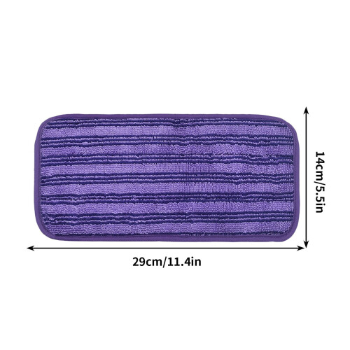 Microfiber Mop Replacement Head Purple 1 Pack