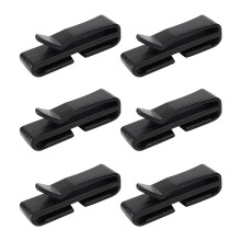 Mask Holder for Ski and Snowboard Helmet Black