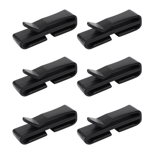 Mask Holder for Ski and Snowboard Helmet Black