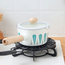 Induction Plate for Non-Induction Cookware Black Enamel