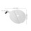 Popcorn Maker Inner Pot Lid with Handle Stainless Steel 8