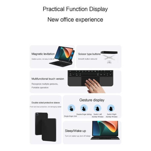 Xiaomi Pad5/Pro11 toetsenbordhoes 1