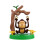 Solar Dancing Monkey Bobblehead Car Ornament 2