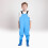 Kids Waterproof Chest Waders with Boots Solid Color 2